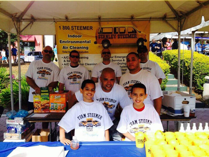 Delray Beach Fl Cleaning Services Stanley Steemer Delray Beach Florida Crew Inside The Stanley Steemer Tent At Autism Speaks Walk